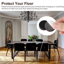 Felt floor protectors for home furniture
